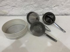 4no. Various Commercial Sieves