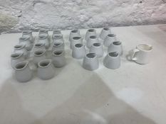 26no. Various Porcelain Cream Pots