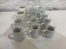 13no. Various Porcelain Milk Jugs