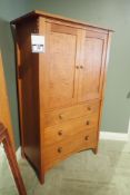 Stickley Harvey Ellis 43"Wx68"Hx22"D Door Chest.