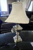 WIL Silver Urn Lamp.