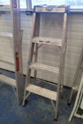 Lite Aluminum 4' Step Ladder.