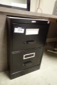 Lot of 2 Vertical 2-Drawer File Cabinets.