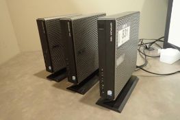 Lot of 3 Dell Optiplex 160 Desktop Computers- One Powercord Only.