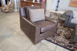 Stickley Occasional Chair w/ 24"x16" Back Pillow.