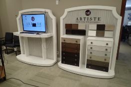 Lot of 2 Artiste 65" Retail Displays.