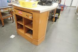 Curved Work Bench.