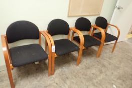 Lot of 4 Side Chairs-USED.