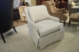 Jessica Charles Bridgette Swivel Occasional Chair.