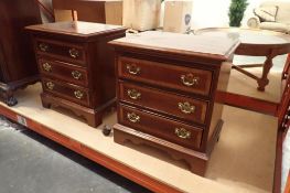Lot of 2 Dixie 24"x17" Nightstands-USED.