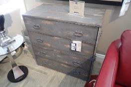 Hooker 34"x18" 4-Drawer Chest.