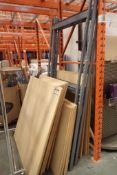 Lot of Asst. EZ-Rect Shelving and Wooden Decks.