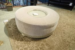 A.R.T. Furniture 45" Round Ottoman w/ 21" Removable Serving Tray.