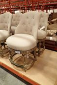 Lot of 2 Hooker Kacey Swivel Counter Stools.