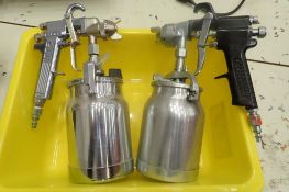 Lot of Campbell Hausfield Airless Sprayer and Binks 2001 Airless Sprayer.