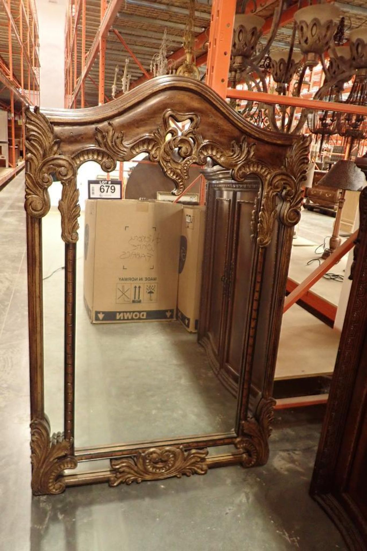 Ferguson Copeland Vincente 55"x34" Framed Mirror-USED.