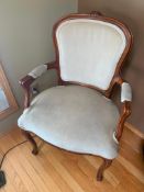 Scroll Leg Side Chair-USED.