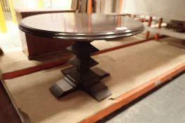 48" Round Pedestal Dining Table-USED.