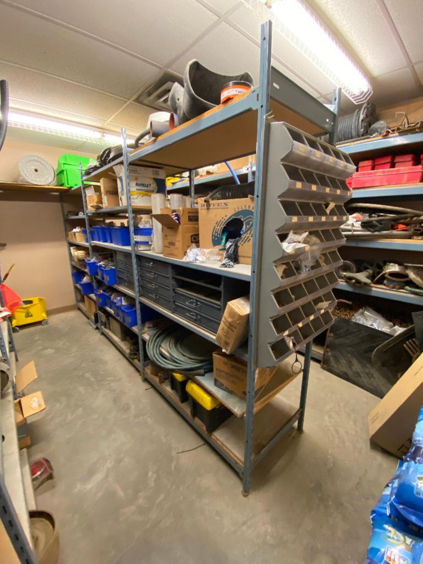 Contents of Shop Inventory Room including Filters, Belts, Parts, XRT Pro Diesel Downloader, etc. - Image 3 of 7