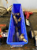 Lot of (4) Asst. Pneumatic Tools including, Chisel, Die Grinder, etc.