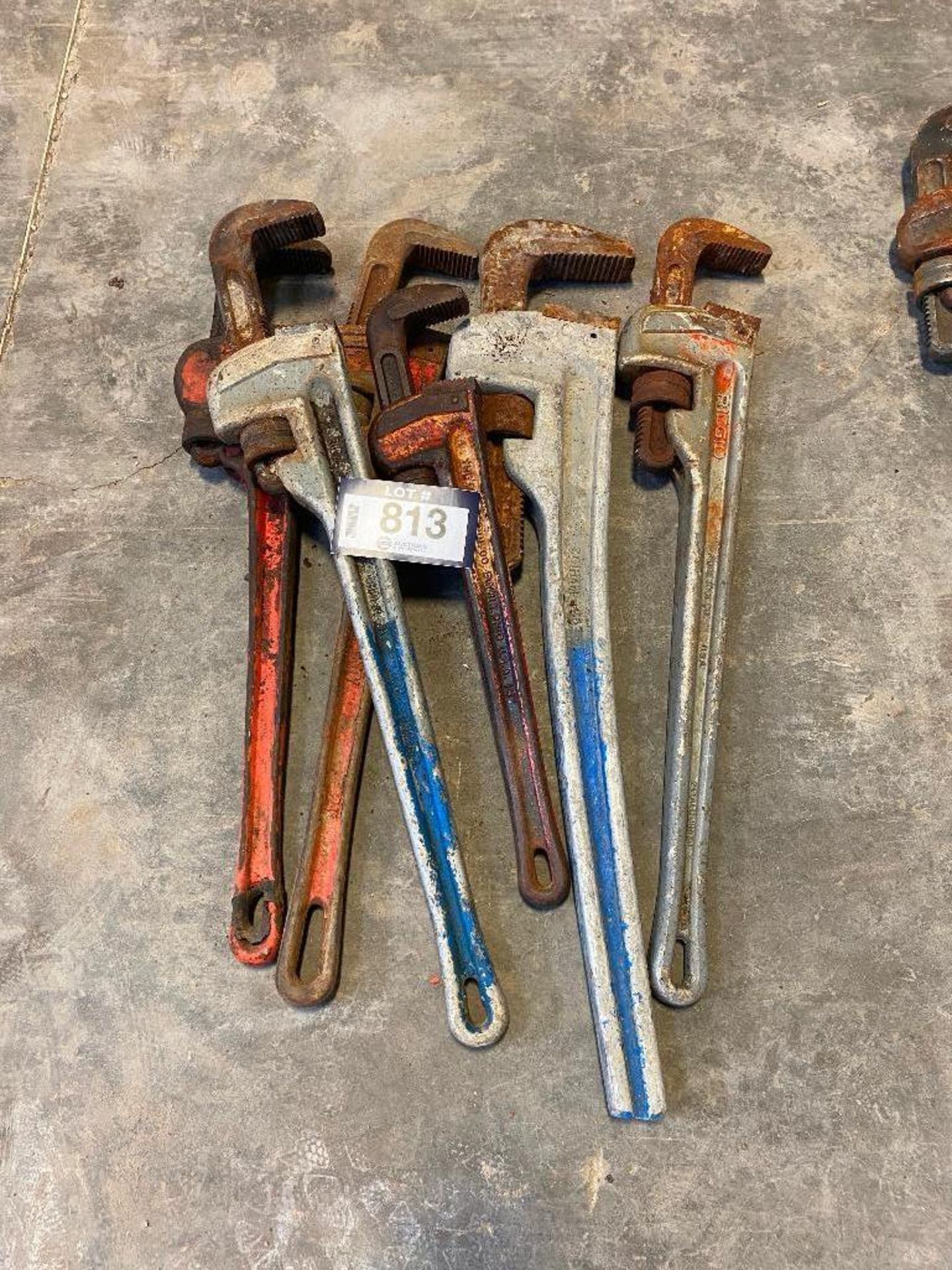 Lot of (6) Asst. Pipe Wrenches