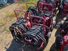 Lot of (4) Asst. Ansul Fire Suppression Carts