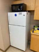 Lot of White-Westinghouse Refrigerator and Salton Microwave