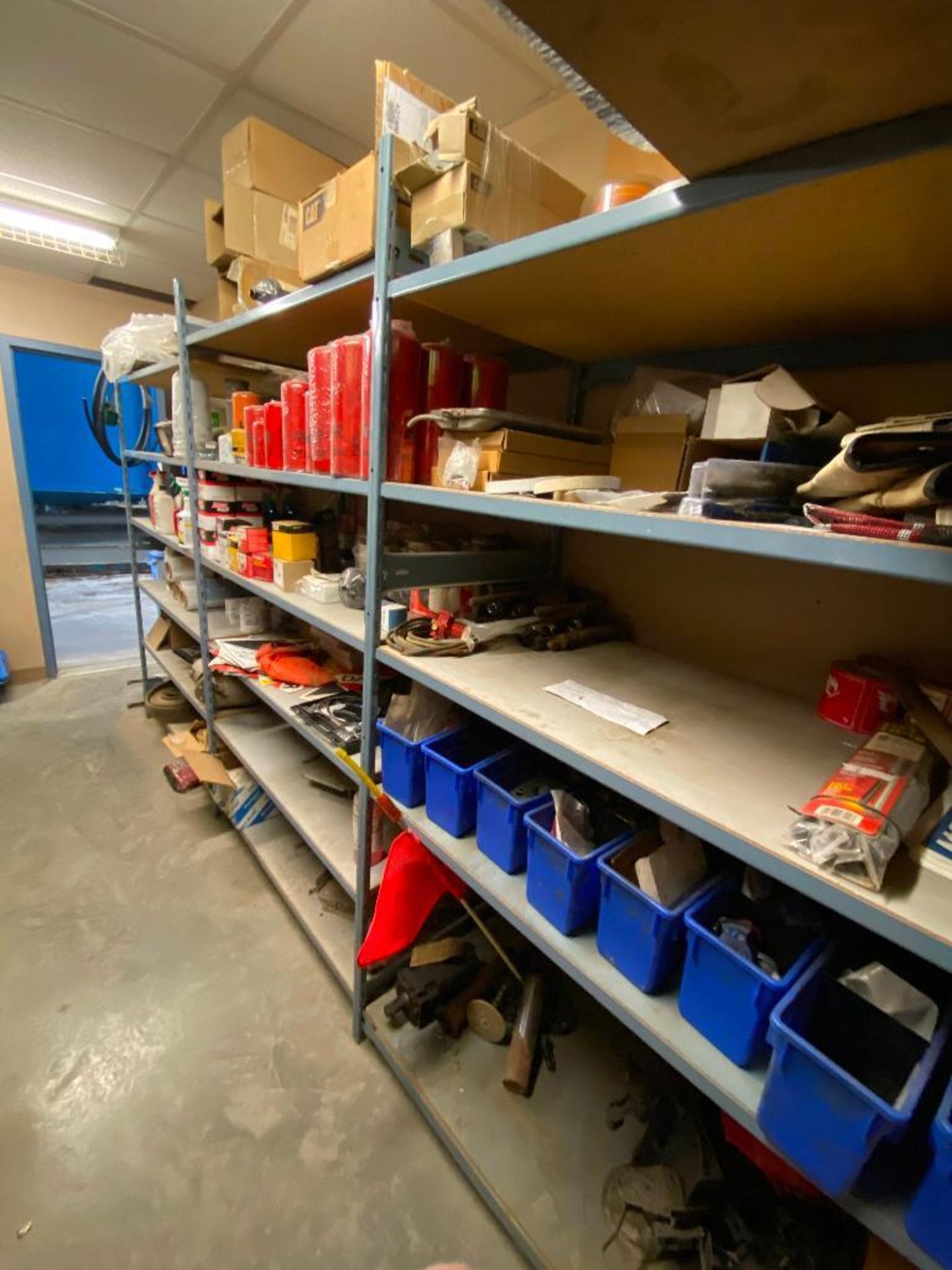 Contents of Shop Inventory Room including Filters, Belts, Parts, XRT Pro Diesel Downloader, etc. - Image 2 of 7