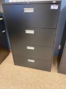 4-Drawer Later Filing Cabinet