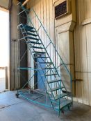 15-Step Mobile Warehouse Stairs