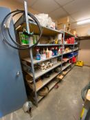 Contents of Shop Inventory Room including Filters, Belts, Parts, XRT Pro Diesel Downloader, etc.