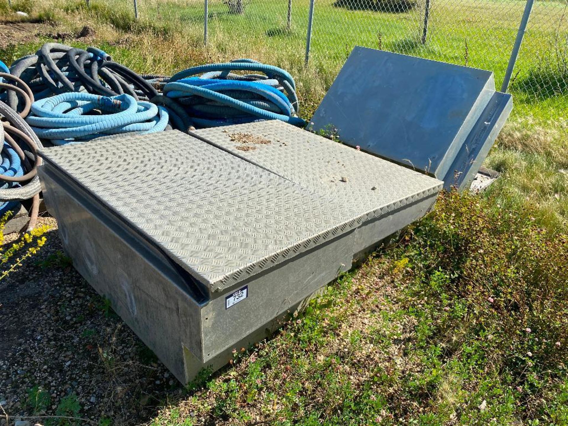 Lot of (3) Asst. Truck Storage Boxes - Image 2 of 2