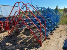 Lot of (10) Asst. Pipeline Stairs