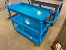 3-Tier Warehouse Parts Cart
