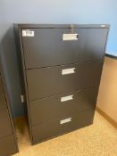 4-Drawer Later Filing Cabinet