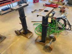 Lot of (2) Mobile Stands