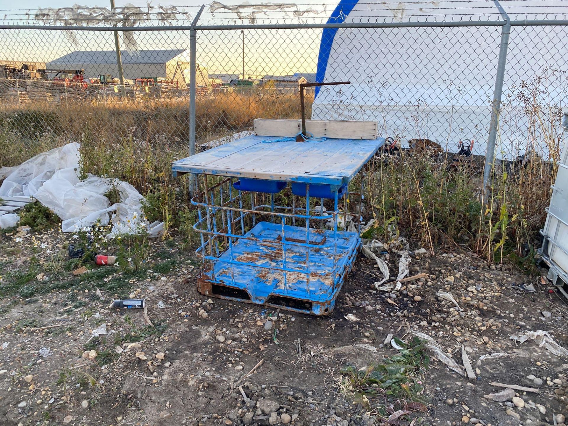 Lot of Asst. Metal Stands, Totes, etc. - Image 3 of 4