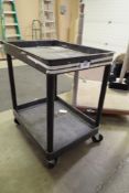 Lot of 2 Luxor 2-Tier Warehouse Cart. *BEING USED FOR LOADOUT CANNOT BE REMOVED UNTIL 3PM MAY 29, 20