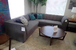 Marzilli Lemans 2-Piece Sectional w/ LHF Loveseat and RHF Sofa- Approx. 9' & 8 1/2'.