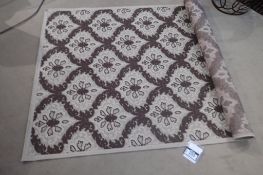 CHN Calcutta 5'3"x7'6" Area Rug- One Corner Damaged.