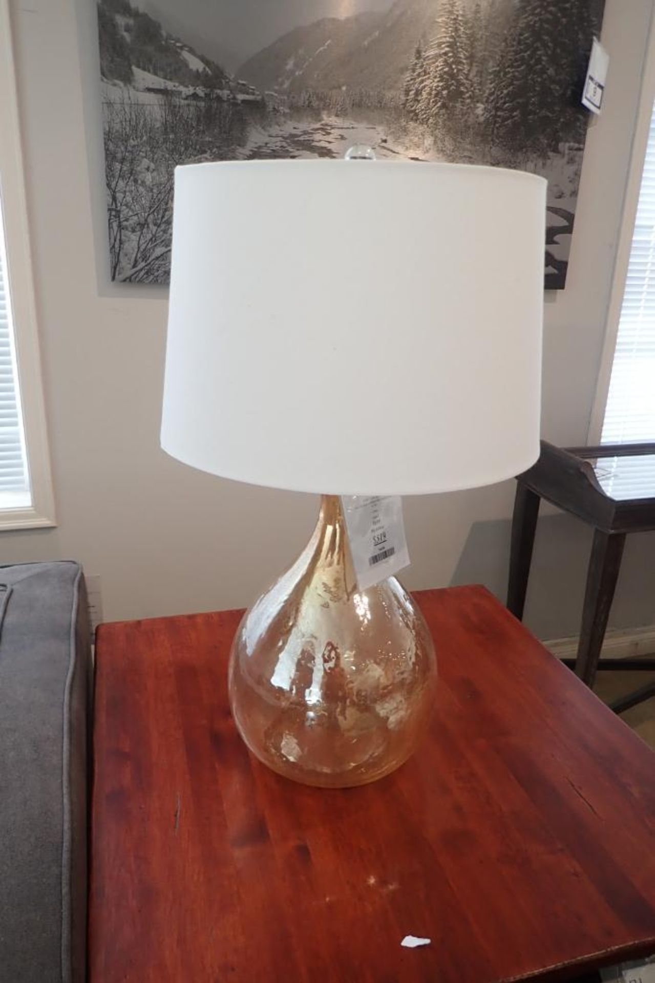 CALL Perryton Glass Table Lamp.