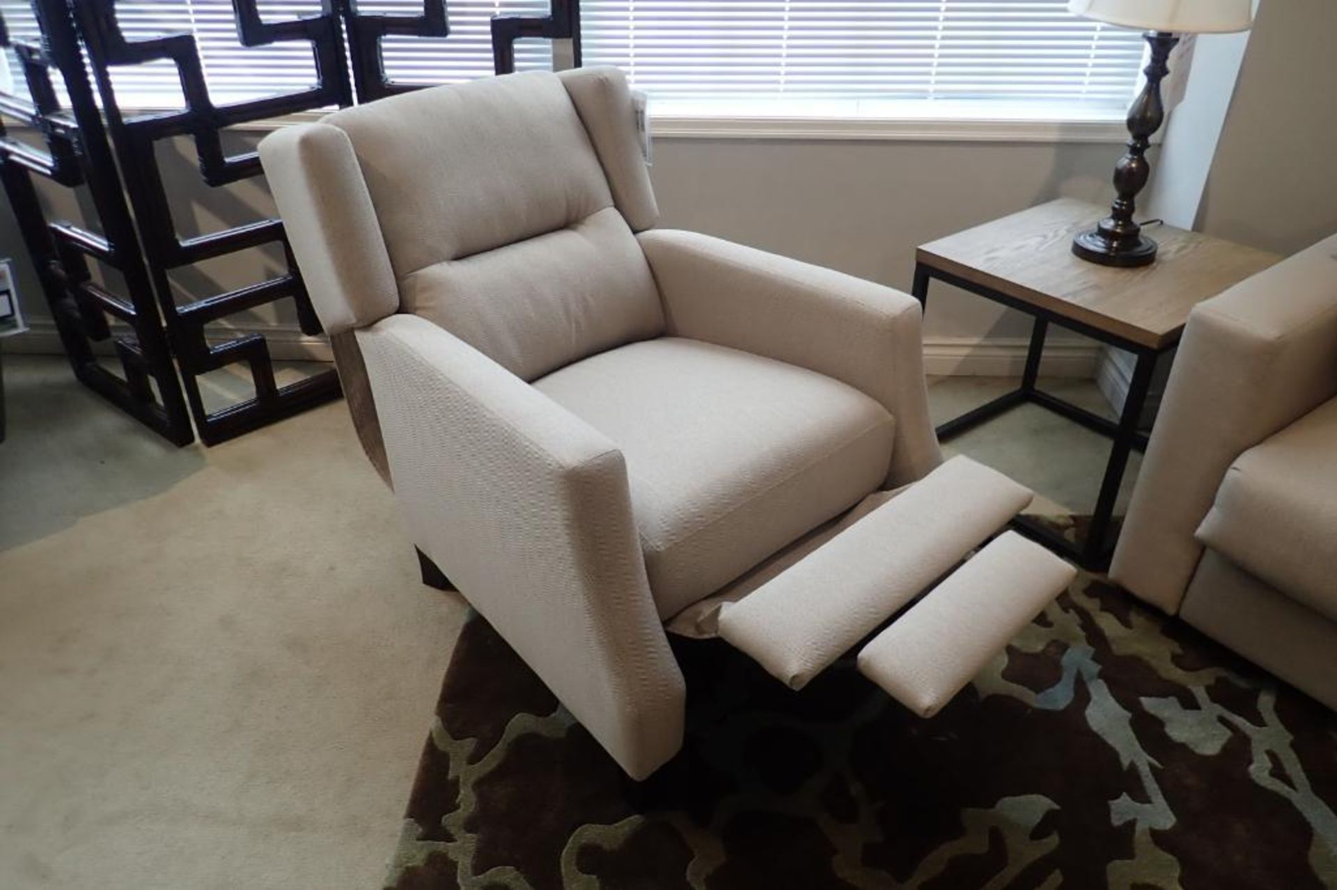 Lot of Decor-Rest 2T Double Bed 6' Sofa, Recliner Arm Chair and (2) 20"Sq Throw Pillows. - Image 6 of 7