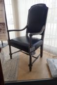 Stickley Oak Arm Chair.
