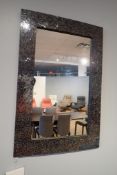 Renwil 36"x24" Amber Framed Mirror.