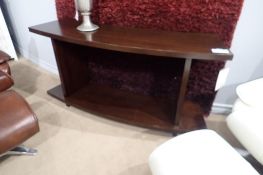 Stickley 60"x16" Curved Sofa Table.
