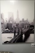 Renwil 40"x50" City Views Canvas Picture.