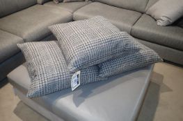 Lot of (3) 24" Throw Pillows.