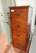 Vertical 4-Drawer File Cabinet- USED.