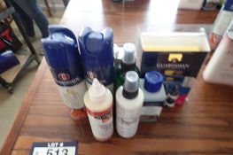 Lot of Dusting Clothes, Wood and Leather Cleaner, etc.