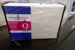 Gotcha Covered Classic Collection Queen Plus Size Sofa Sleeper Sheet Set.